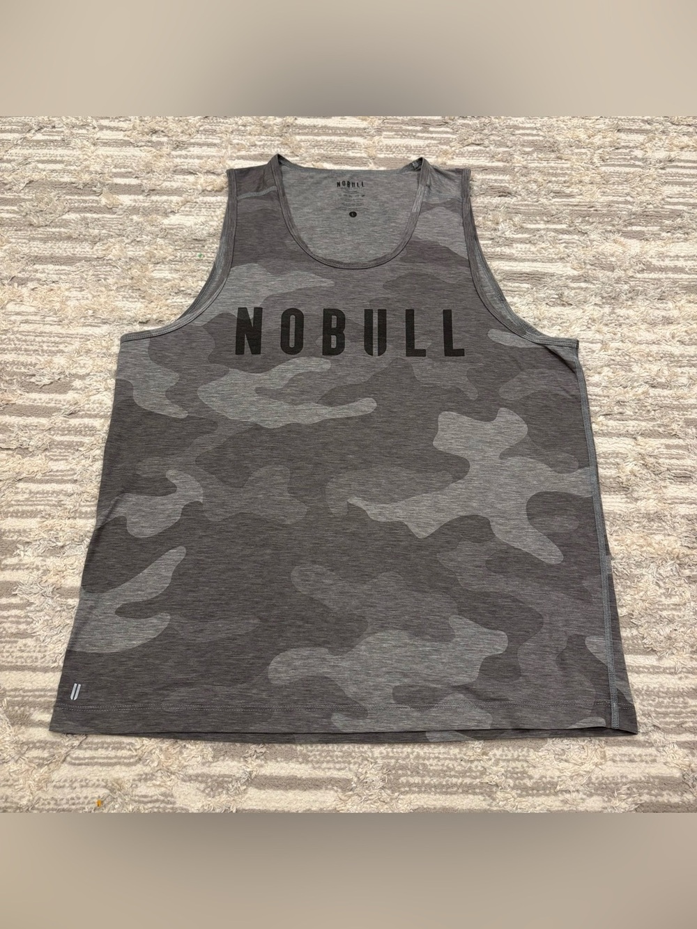 NOBULL Performance Tank Top Men’s Large Camo Light Soft Athletic Workout Gym